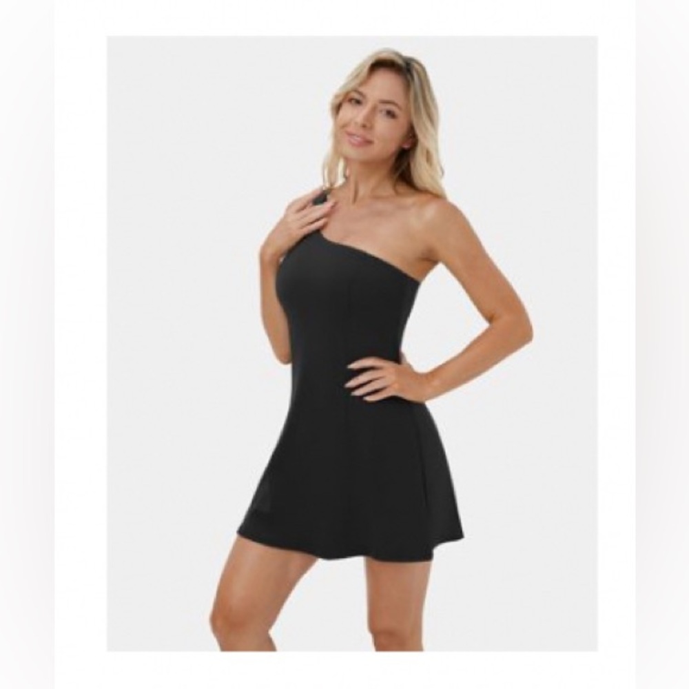 Halara One Shoulder Active Dress - XL - NEW